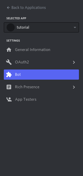 bot panel